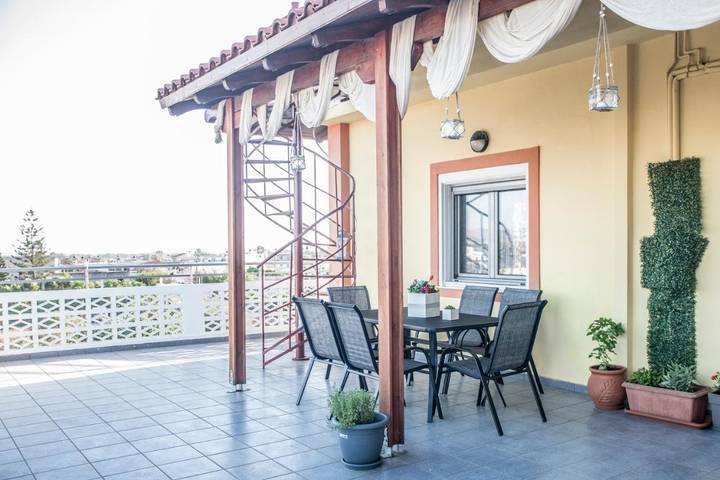 Appartement de vacances pour 7 personnes, avec vue et jardin