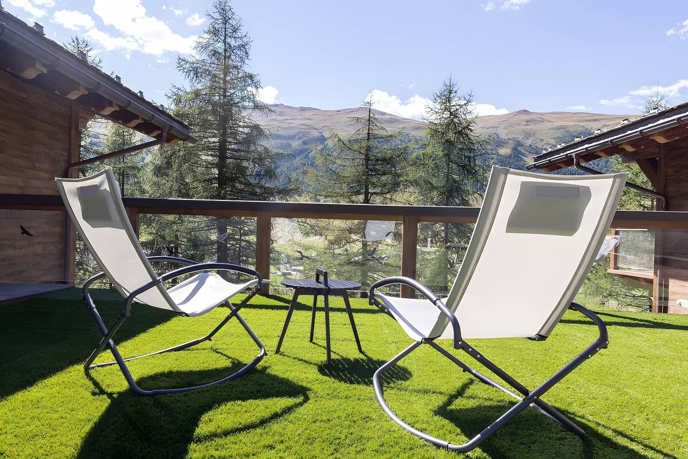 Zimmer 'Imbosc'ché Bnb Argento' mit Bergblick, Gemeinschaftsgarten und Wlan in Teola, Livigno
