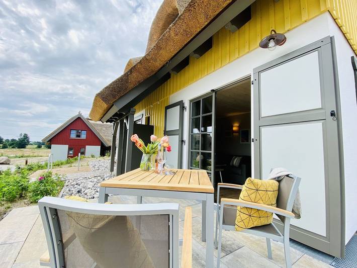 Ferienpark für 3 Personen, mit Terrasse und Garten