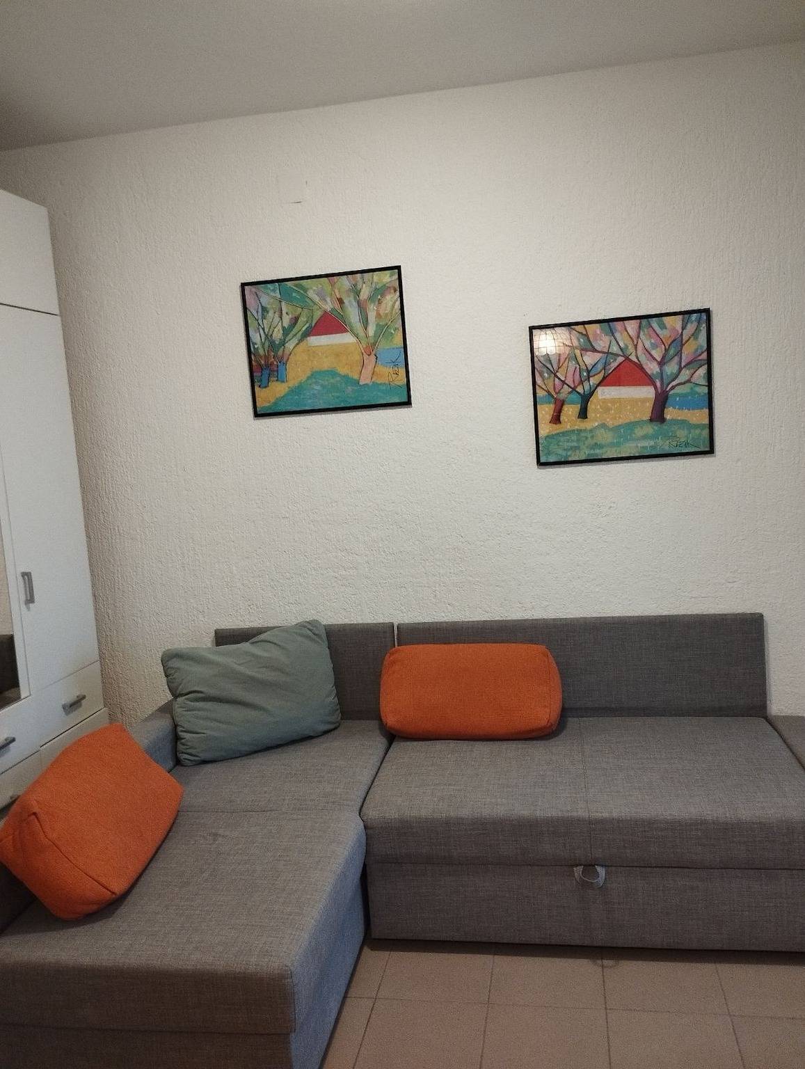 Entire apartment, Two bedroom apartment with terrace and sea view Omišalj, Krk A-22474-a in Omisalj, Krk