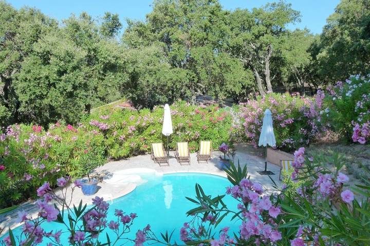 Chambre d’hôte pour 2 personnes, avec jardin ainsi que piscine et vue à Sainte-Maxime - 4
