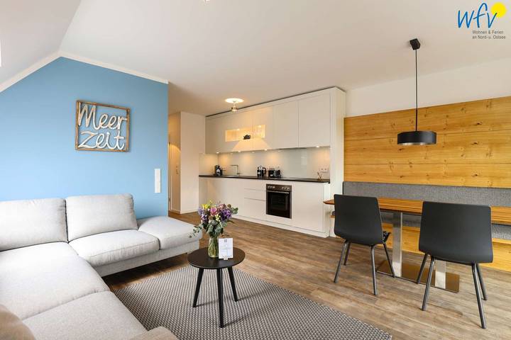 Ferienwohnung für 2 Personen, mit Balkon auf Juist