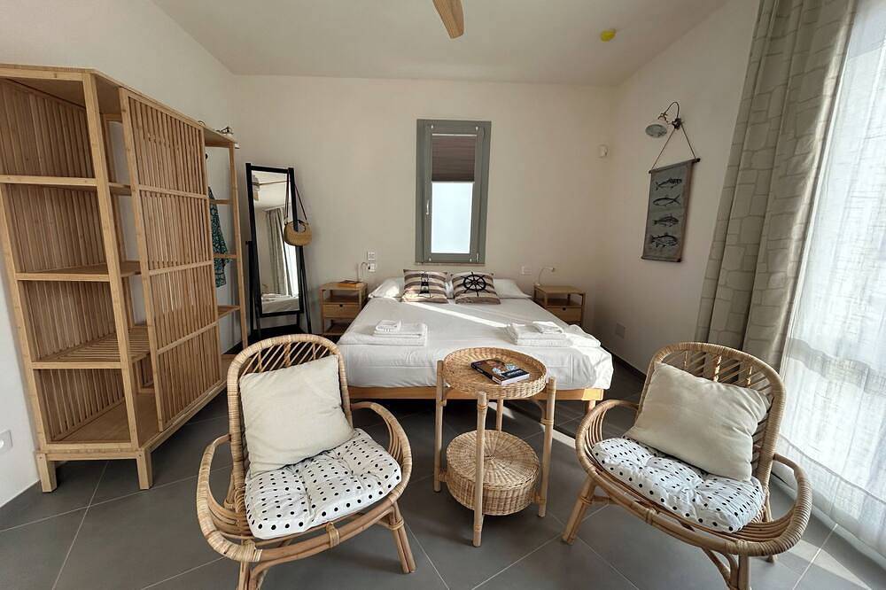 Ganze Wohnung, Apartment Suite mit Doppelbett in Favignana Stadt, Favignana