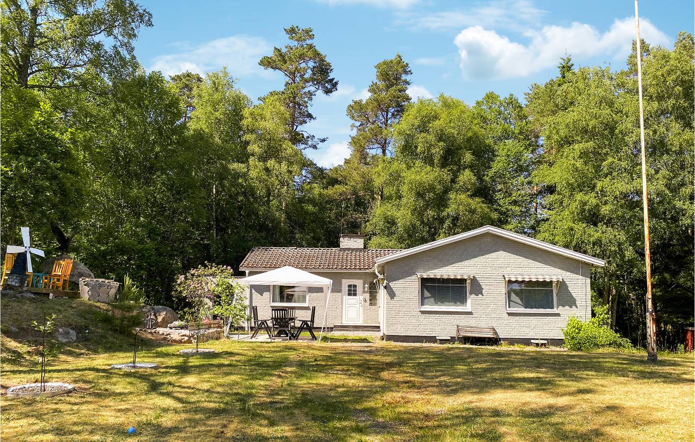 Holiday home for 5 people with terrace in Lammhult, Kronobergs