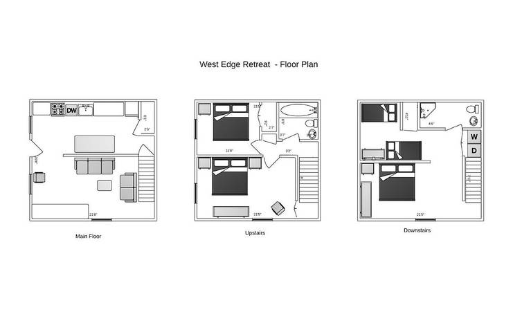 Vacation rental for 8 people, with yard in West Yellowstone