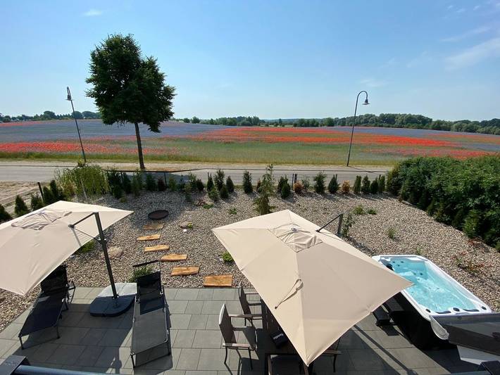 Ferienhaus für 6 Personen, mit Whirlpool und Terrasse sowie Garten und Sauna in Göhren-Lebbin - 4