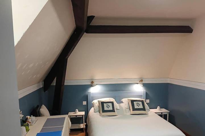 Chambre d’hôte pour 2 personnes, avec Jardin à Saint-Josse