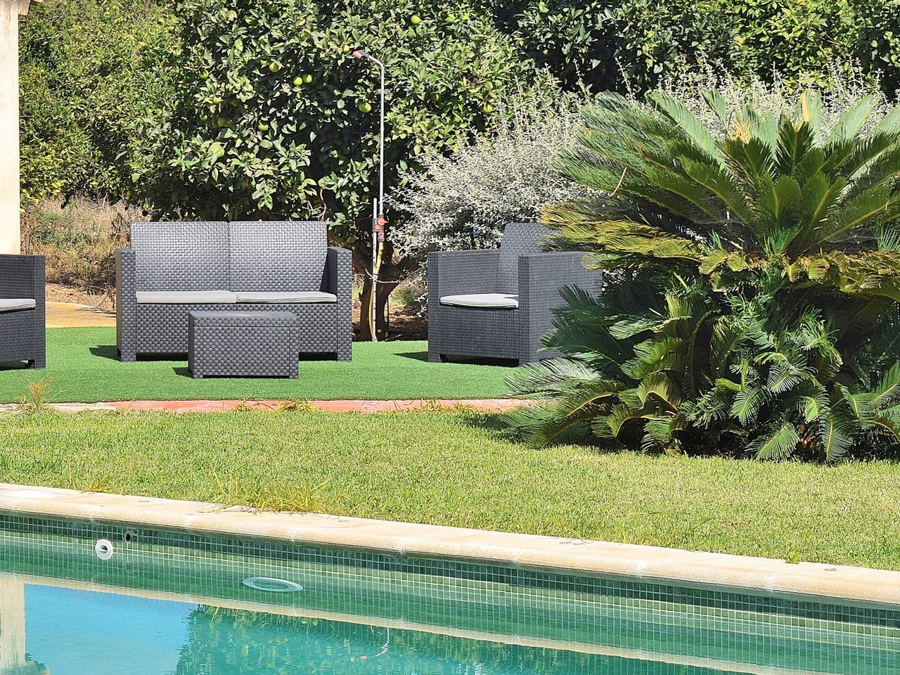 Komfortable Villa in Muro mit privatem Pool, Klimaanlage und Wlan in Muro, Mallorca Norden
