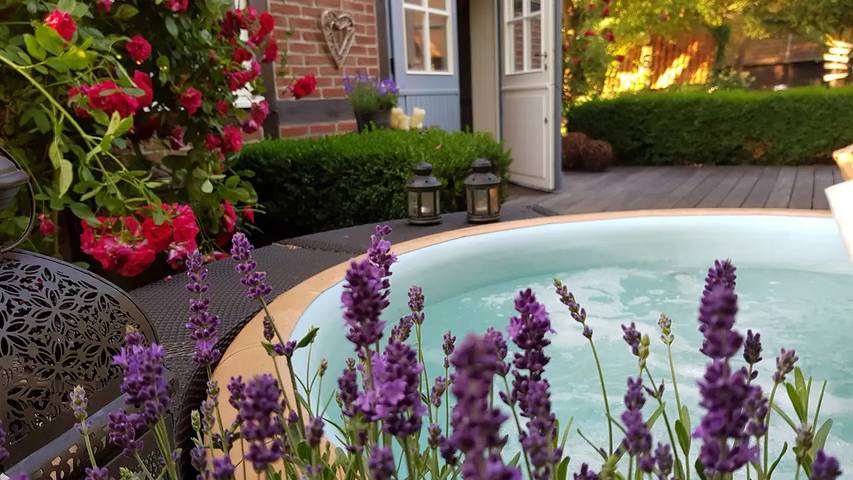 Ferienhaus für 2 Personen, mit Whirlpool und Sauna sowie Garten in Landkreis Rotenburg (Wümme)