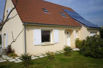 Gîte pour 5 personnes, avec terrasse et jardin, animaux acceptés à Lion-sur-Mer
