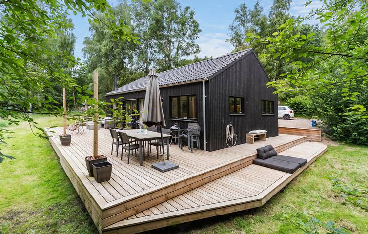 Location de vacances pour 8 personnes, avec jardin ainsi que vue sur le lac et terrasse, animaux acceptés à Ebeltoft - 2
