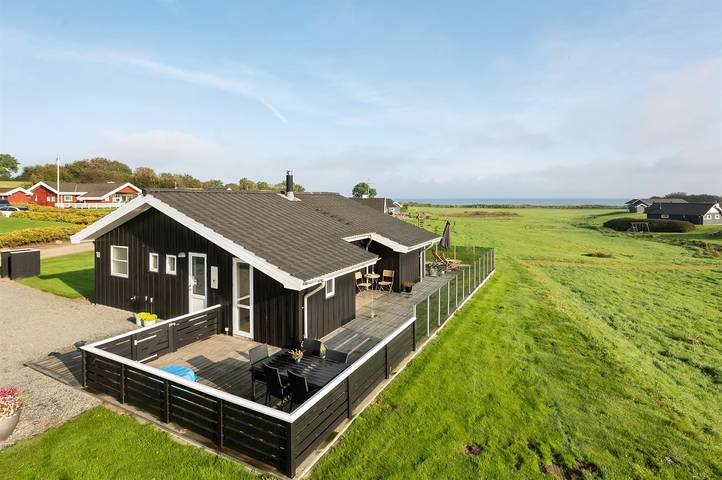 Ferienhaus für 5 Personen, mit Whirlpool und Terrasse sowie Sauna in Nordborg
