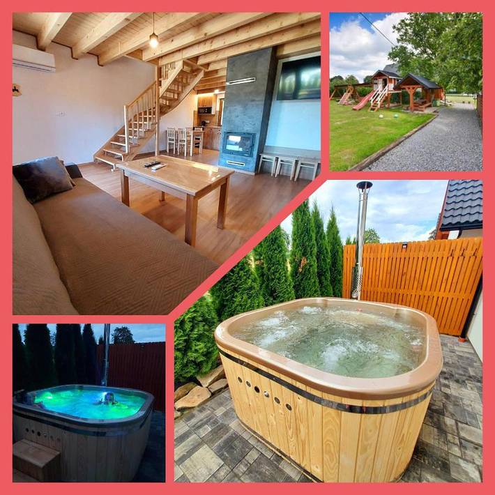 Domek letniskowy dla 9 osób, z ogród i basen oraz widok, zwierzęta dozwolone w Solina