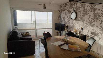 Gîte pour 4 personnes, avec balcon et vue dans Plage des Mouettes