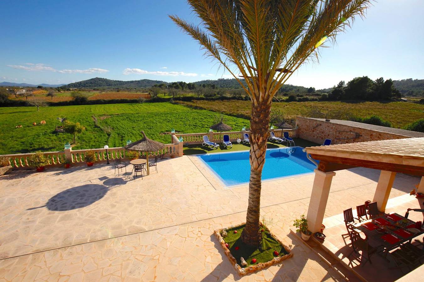 Chalet para 9 personas con balcón/terraza in Porreras, Mallorca Sur