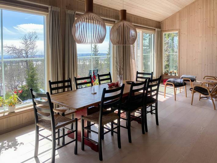 Feriehus for 8 personer, med Terrasse og Sauna i Trysil 