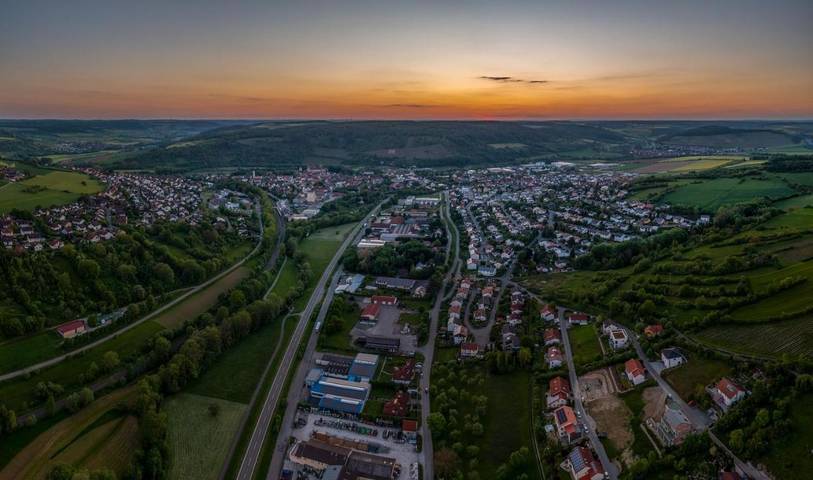 Ferienwohnung für 10 Personen, mit Terrasse und Ausblick in Weikersheim - 2
