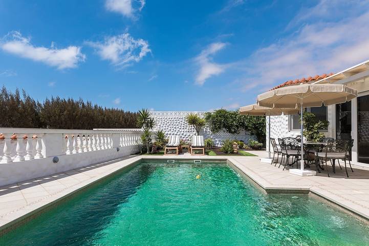 Ferienhaus für 2 Personen, mit Whirlpool und Garten sowie Terrasse