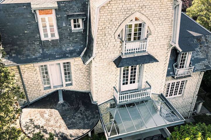 Villa pour 14 personnes, avec jardin et balcon à Royan