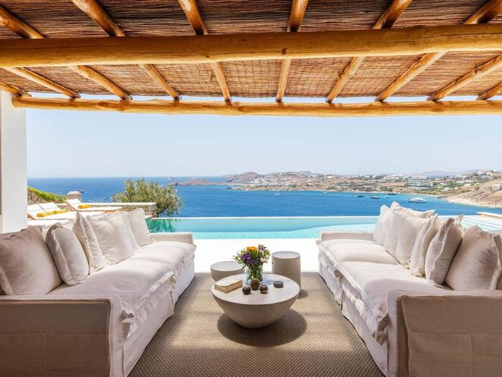 BnB für 2 Personen, mit Pool und Terrasse auf Mykonos