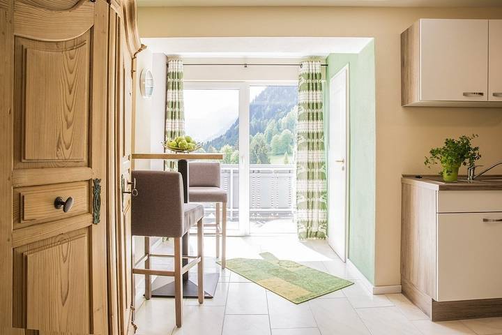Ferienwohnung für 2 Personen, mit Balkon und Sauna in Pfronten