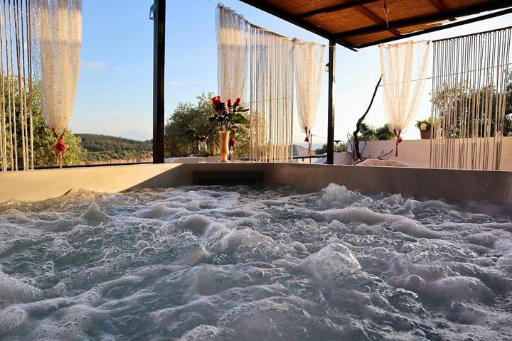 Villa für 6 Personen, mit Garten und Ausblick auf Thassos