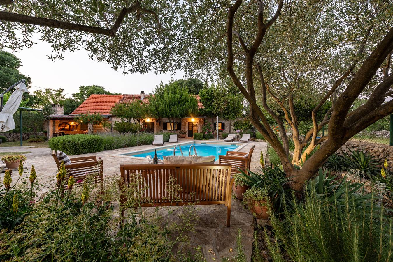 Villa Krasa Zadarvillas in Dalmatinisches Zagora