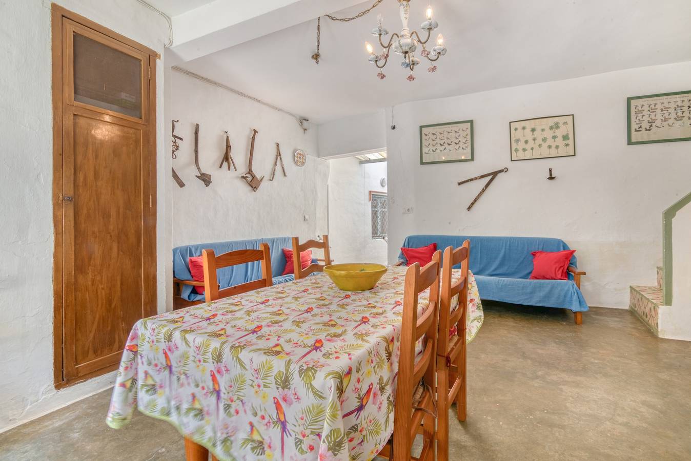 Casa rural 'Miramar' con terraza privada, Wi-Fi y aire acondicionado in Miramar, Costa de Valencia