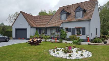 Chambre d’hôte pour 2 personnes, avec jardin à Estréelles