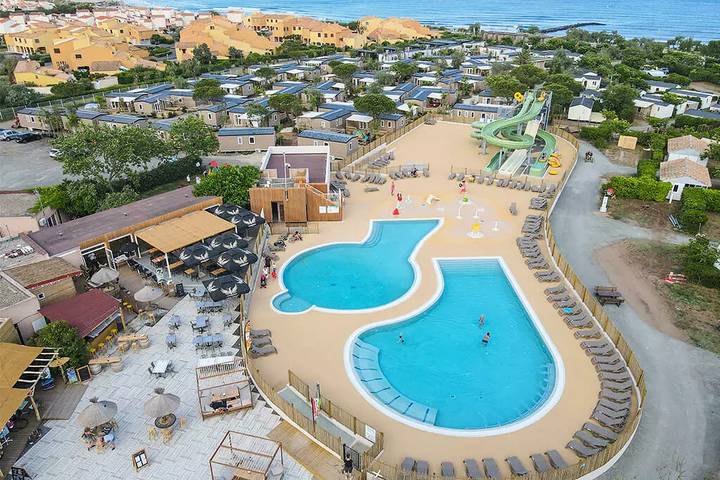 Bungalow für 6 Personen, mit Terrasse und Pool in Agde - 3