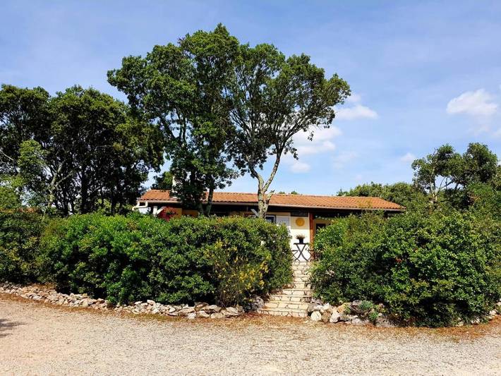 Maison de vacances pour 6 personnes, avec vue ainsi que piscine et jardin, animaux acceptés