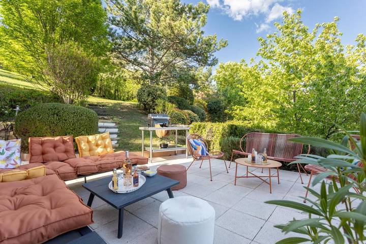 Villa pour 8 personnes, avec jardin et vue - 1