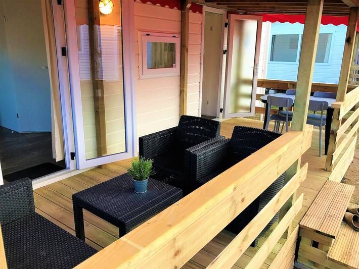 Greenchalets Frejus Saint Aygulf direkt am Meer in Saint-Aygulf, Frejus