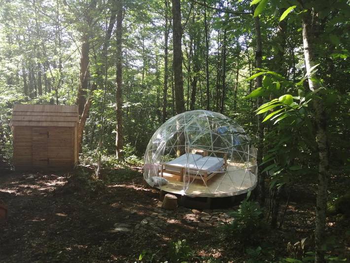 Gîte pour 2 personnes, avec jardin et vue à La Geneytouse - 2