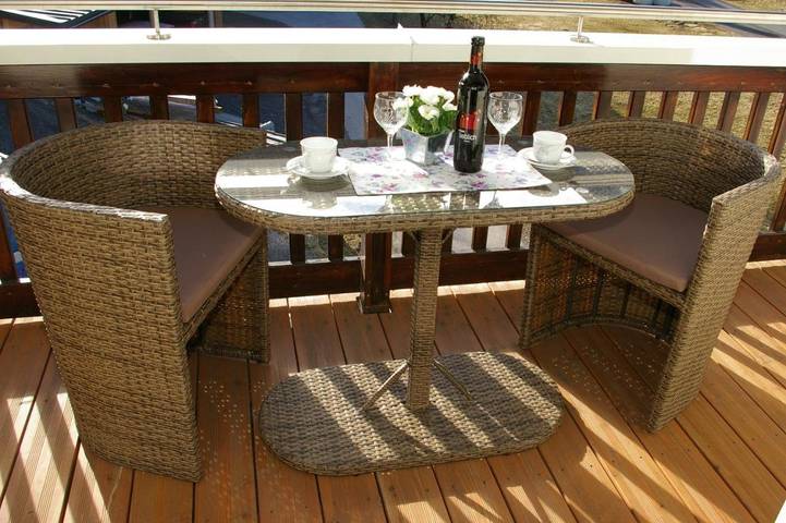 Ferienwohnung für 4 Personen, mit Balkon und Garten sowie Ausblick in Imsterberg - 3