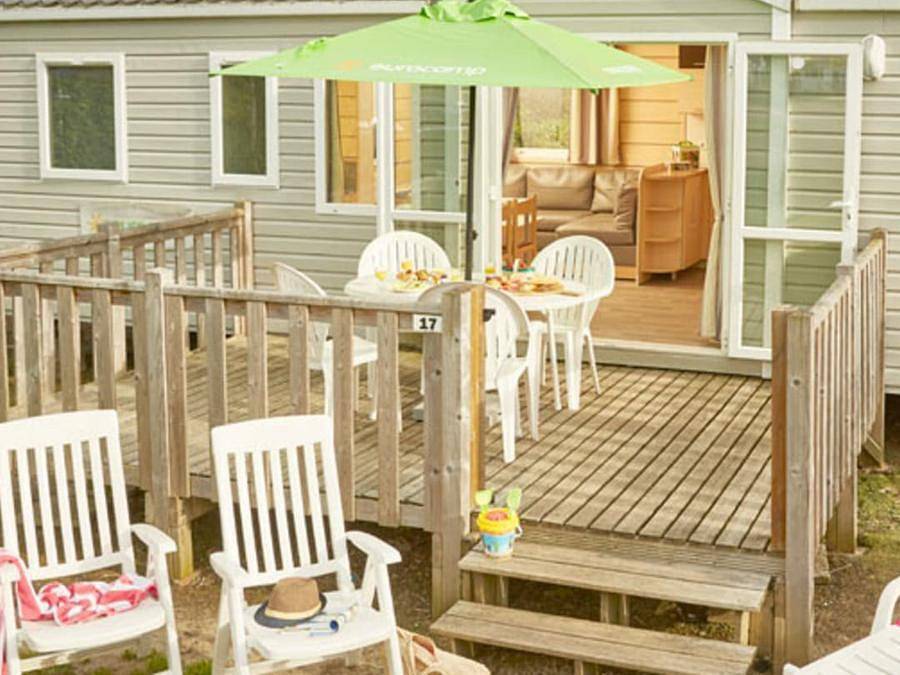 Camping hu I Pini Village - Casa mobile 6 persone - Casa mobile | Classic | 3 Camere da letto | 6 Persone | Terrazza con tetto rialzato, non coperta | Aria condizionata. in Fiano Romano, Provincia di Roma