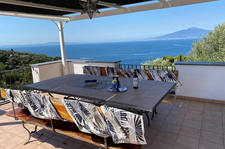 Holiday home for 5 people, with garden in Sorrento