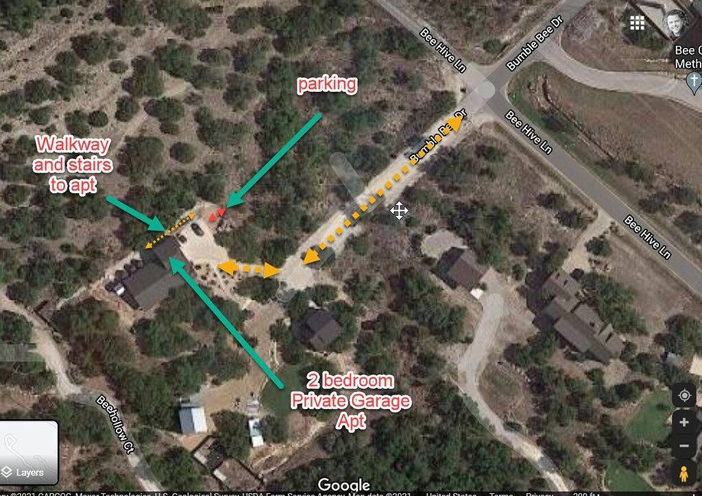 Ganze Wohnung, Secret garden guest house Lake Travis in Lake Travis