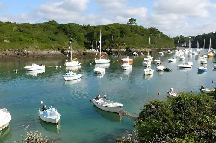 Location de vacances pour 4 personnes, avec jardin dans Port de Merrien
