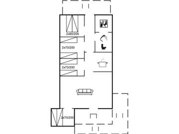 Ferienhaus für 6 Personen in Blokhus, Dänemark an der Nordsee, Bild 1