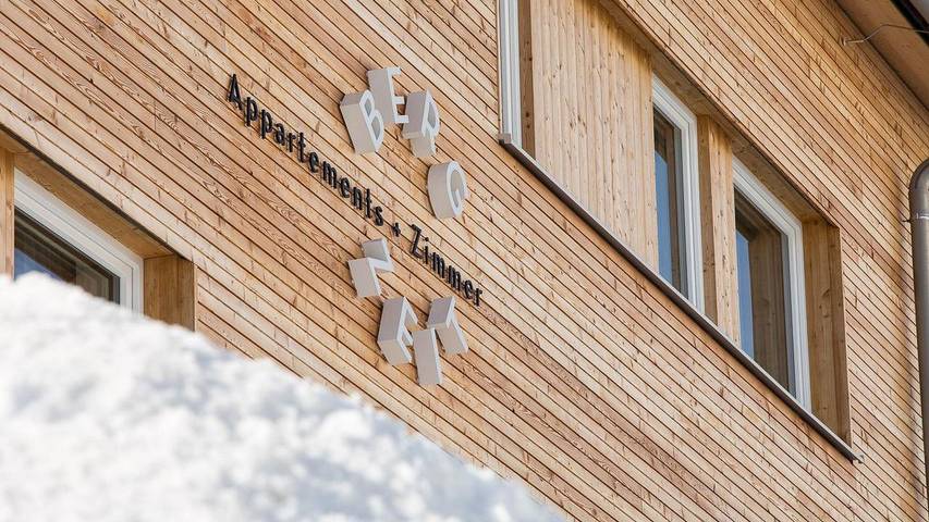 Appartement voor 3 personen, met sauna en balkon, kindvriendelijk in Warth