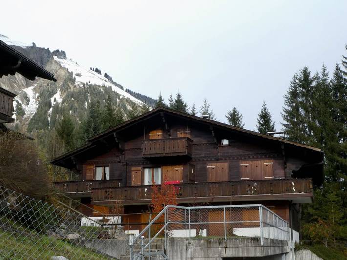 Hütte für 5 Personen, mit Balkon, mit Haustier in Lenk im Simmental