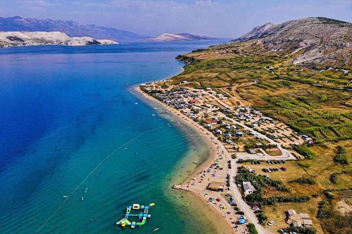 Camping für 5 Personen, mit Terrasse und Ausblick, mit Haustier auf Pag - 2