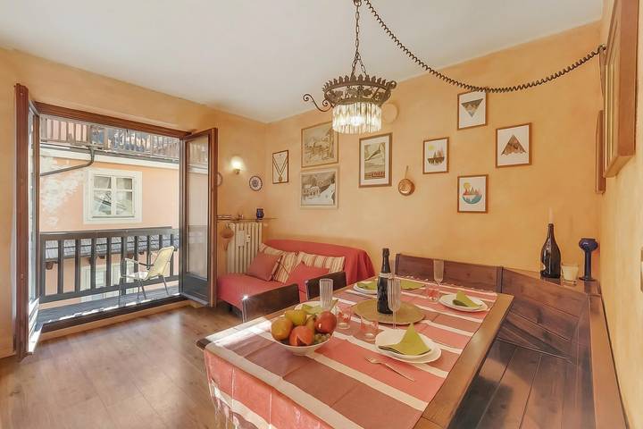Gîte pour 4 personnes, avec balcon à Claviere