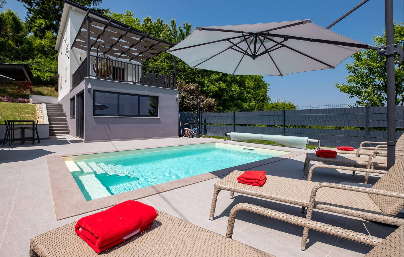 Ferienhaus für 8 Personen mit Ausblick in Zagreb und Umgebung