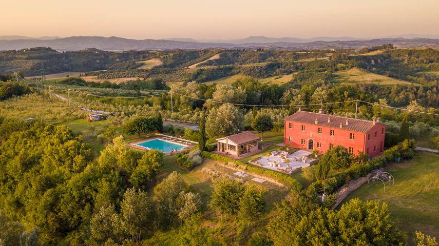 Villa per 10 persone, con Giardino a San Miniato