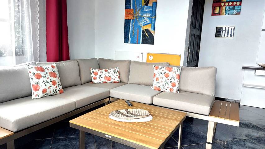 Ganze Wohnung, Ferienwohnung „Apartamentos Monasterio de San Antonio Nr. 7“ mit W-Lan, Balkon und Meerblick in El Amparo, Icod de los Vinos