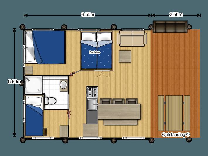 Camping für 6 Personen in der Veluwe - 2