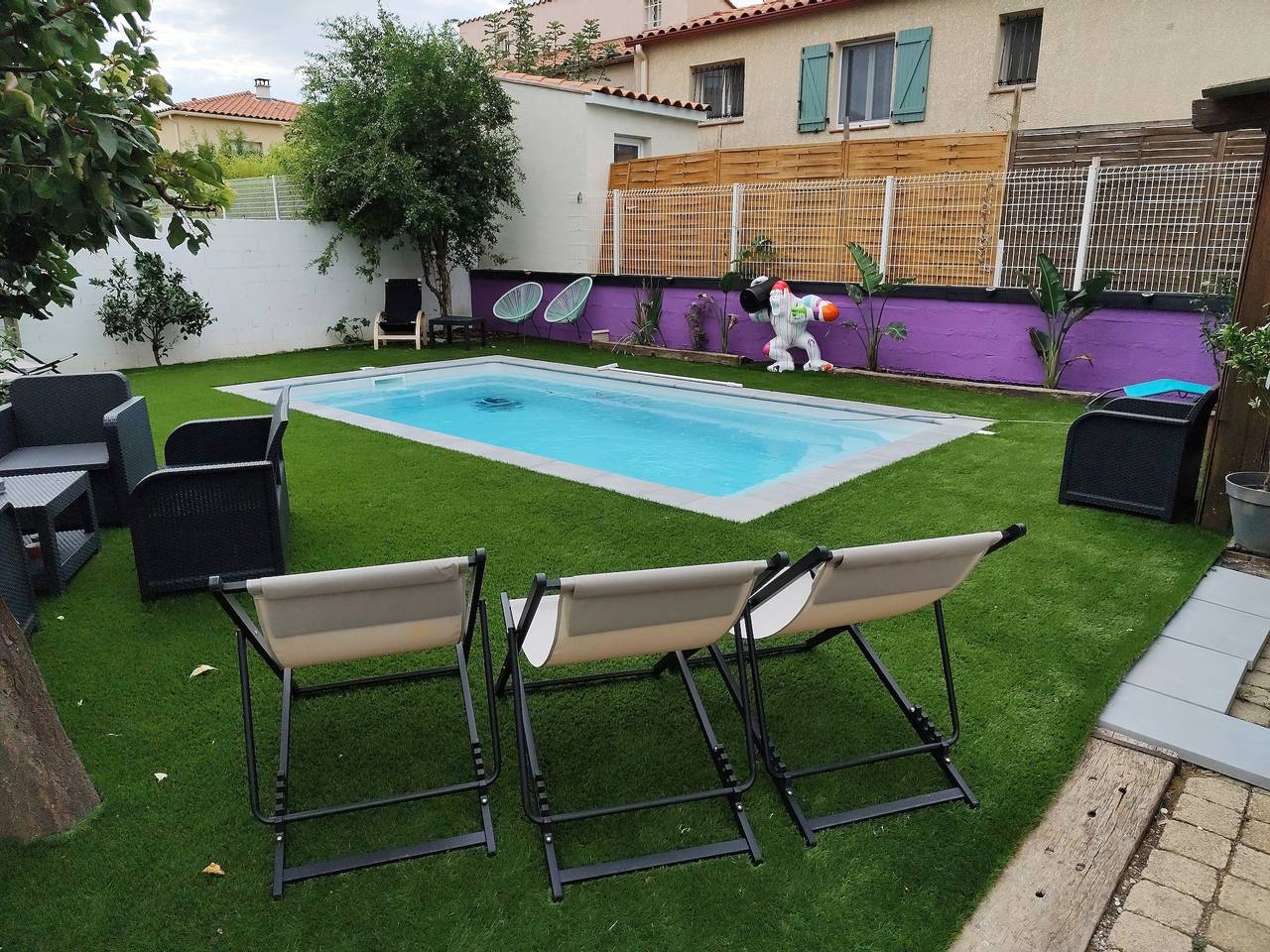 3-Schlafzimmer-Haus mit Pool in Villelongue-dels-Monts, Mittelmeerküste (Frankreich)