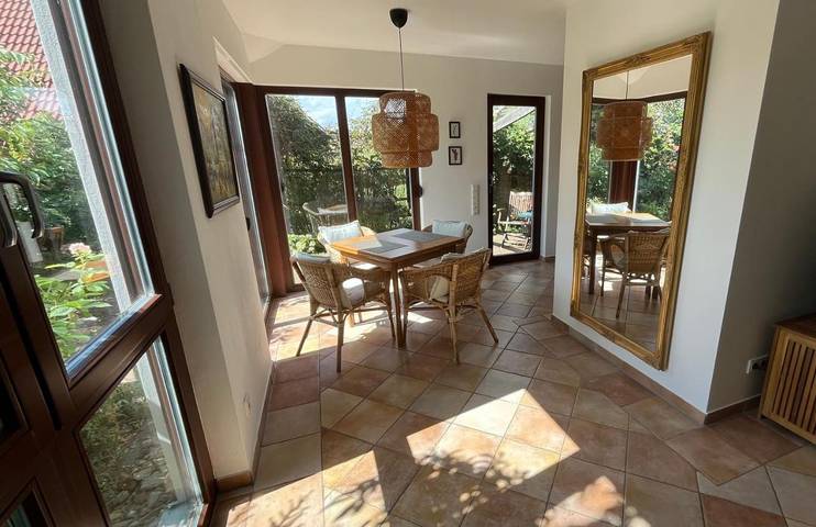 Ferienwohnung für 2 Personen, mit Terrasse und Garten sowie Ausblick in Bad Nenndorf